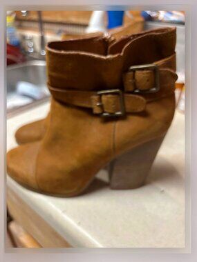 Lucky Brand Leather suede